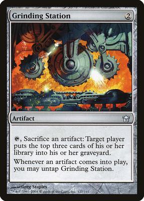 Grinding Station card from Fifth Dawn