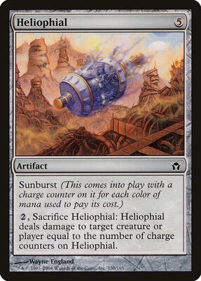 Heliophial card from Fifth Dawn
