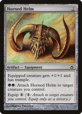 Horned Helm card from Fifth Dawn