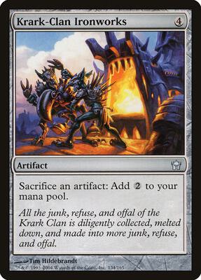 Krark-Clan Ironworks card from Fifth Dawn