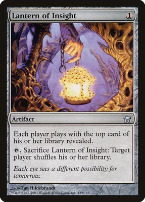 Lantern of Insight card from Fifth Dawn