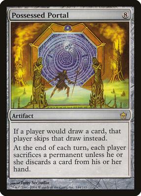 Possessed Portal card from Fifth Dawn