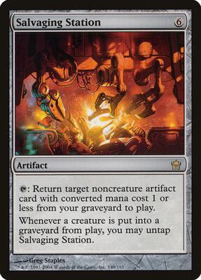 Salvaging Station card from Fifth Dawn