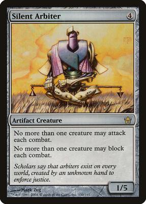 Silent Arbiter card from Fifth Dawn