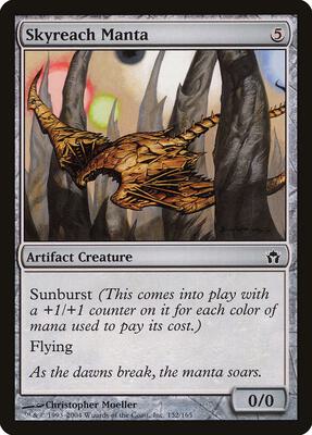 Skyreach Manta card from Fifth Dawn