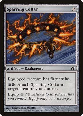 Sparring Collar card from Fifth Dawn