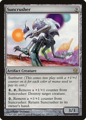 Suncrusher card from Fifth Dawn