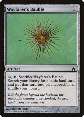 Wayfarer's Bauble card from Fifth Dawn