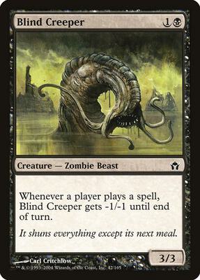 Blind Creeper card from Fifth Dawn