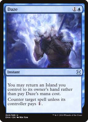 Daze card from Eternal Masters