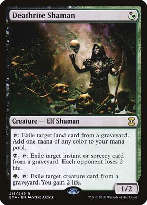 Deathrite Shaman card from Eternal Masters