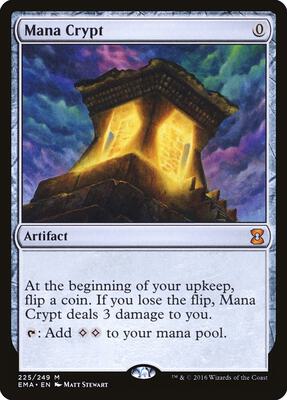 Mana Crypt card from Eternal Masters