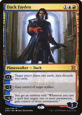 Dack Fayden card from Eternal Masters