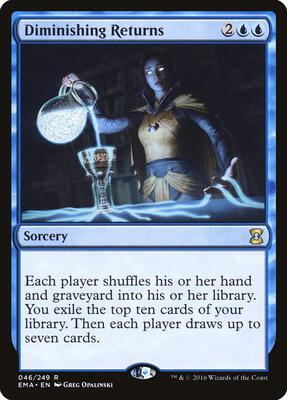 Diminishing Returns card from Eternal Masters