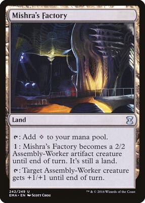 Mishra's Factory card from Eternal Masters