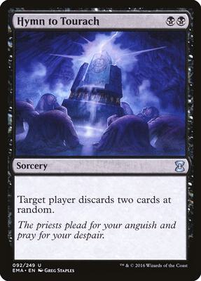 Hymn to Tourach card from Eternal Masters