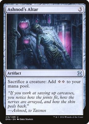 Ashnod's Altar card from Eternal Masters
