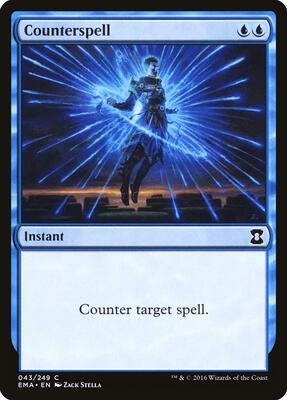Counterspell card from Eternal Masters