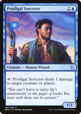 Prodigal Sorcerer card from Eternal Masters