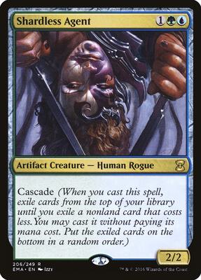 Shardless Agent card from Eternal Masters