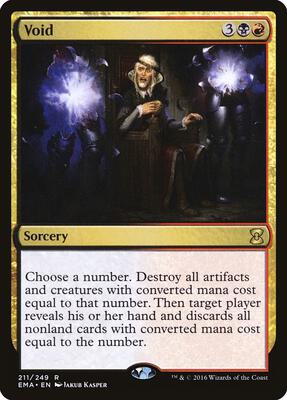 Void card from Eternal Masters