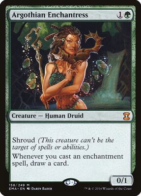 Argothian Enchantress card from Eternal Masters