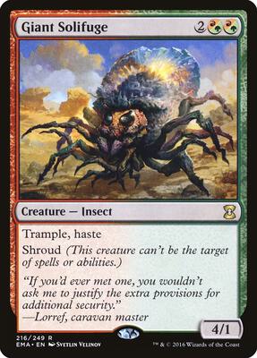 Giant Solifuge card from Eternal Masters