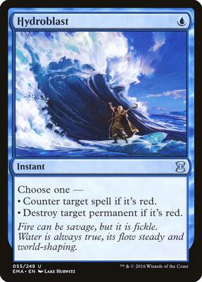 Hydroblast card from Eternal Masters