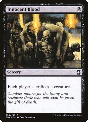 Innocent Blood card from Eternal Masters