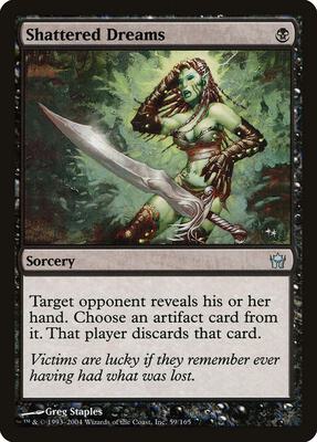 Shattered Dreams card from Fifth Dawn