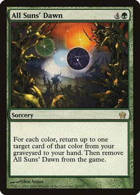 All Suns' Dawn card from Fifth Dawn