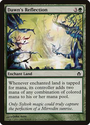 Dawn's Reflection card from Fifth Dawn