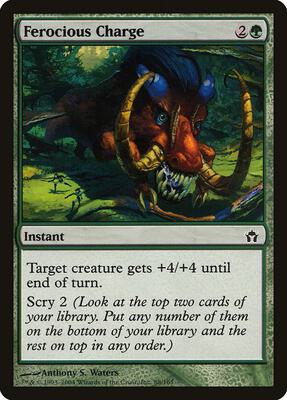 Ferocious Charge card from Fifth Dawn