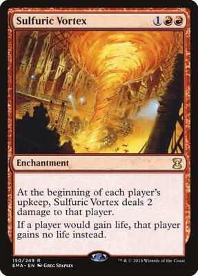 Sulfuric Vortex card from Eternal Masters