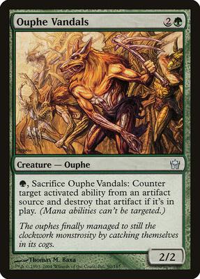 Ouphe Vandals card from Fifth Dawn