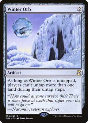 Winter Orb card from Eternal Masters