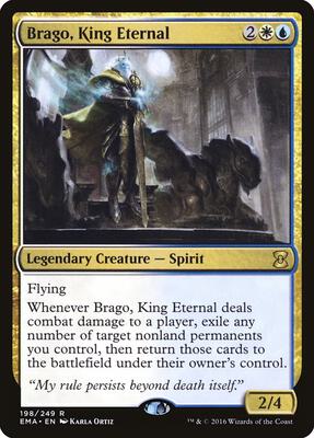 Brago, King Eternal card from Eternal Masters