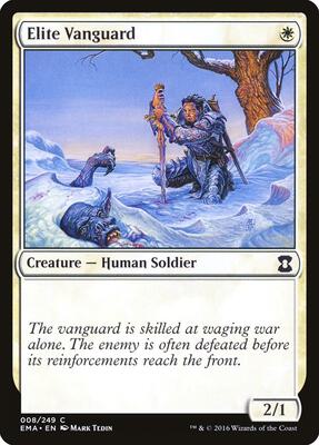 Elite Vanguard card from Eternal Masters