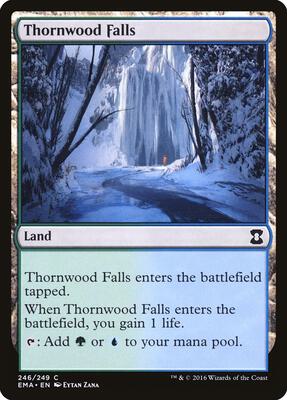 Thornwood Falls card from Eternal Masters