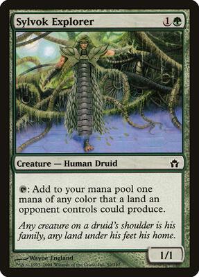 Sylvok Explorer card from Fifth Dawn