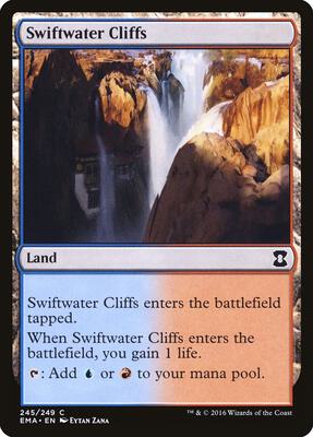 Swiftwater Cliffs card from Eternal Masters
