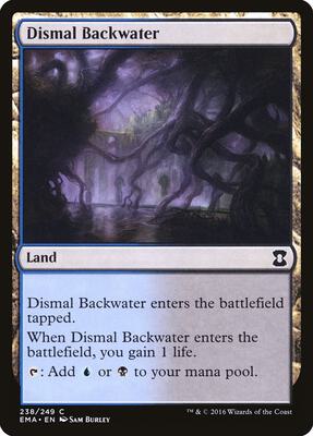Dismal Backwater card from Eternal Masters