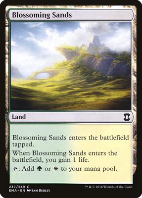 Blossoming Sands card from Eternal Masters