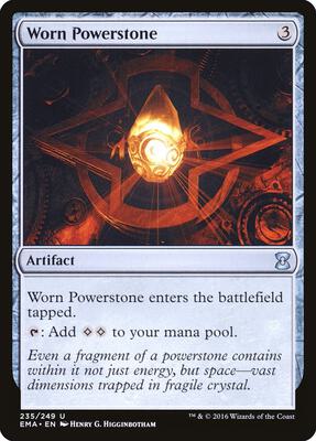 Worn Powerstone card from Eternal Masters