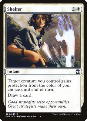 Shelter card from Eternal Masters