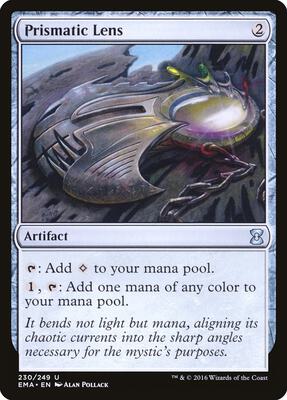 Prismatic Lens card from Eternal Masters