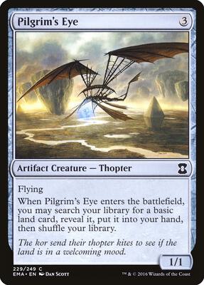 Pilgrim's Eye card from Eternal Masters