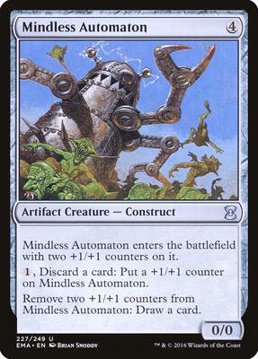 Mindless Automaton card from Eternal Masters