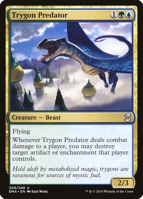 Trygon Predator card from Eternal Masters