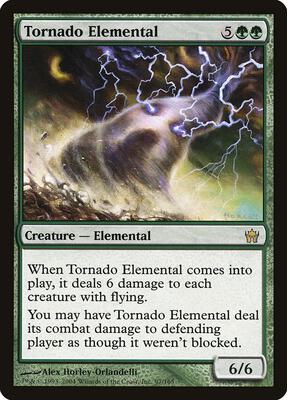 Tornado Elemental card from Fifth Dawn